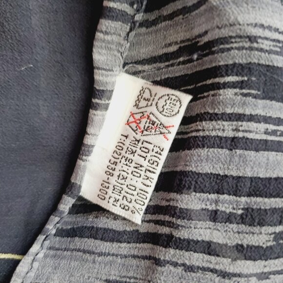 Vintage Balmain Paris Pure Silk Art Deco Sheer Floral Luxury Scarf - Picture 8 of 10